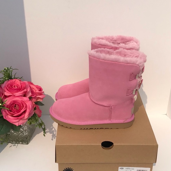 UGG Bailey Bow Striped Boots - Picture 5 of 7